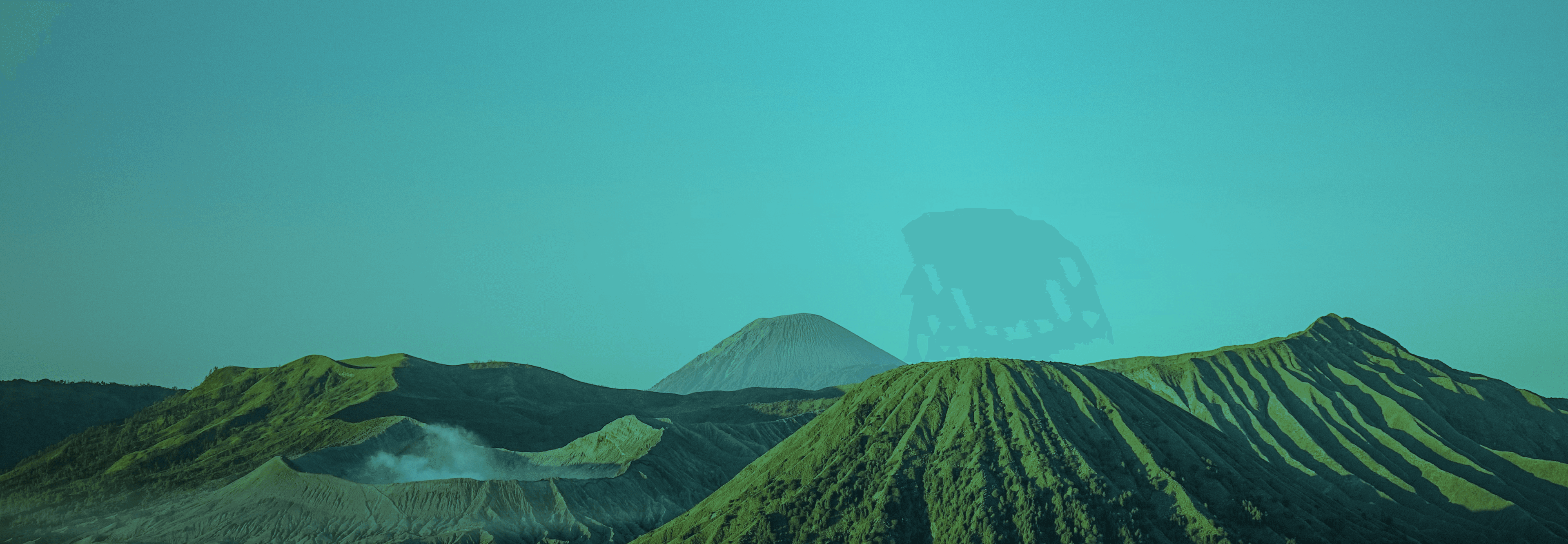 view of a mountain